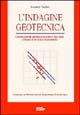 L'indagine geotecnica