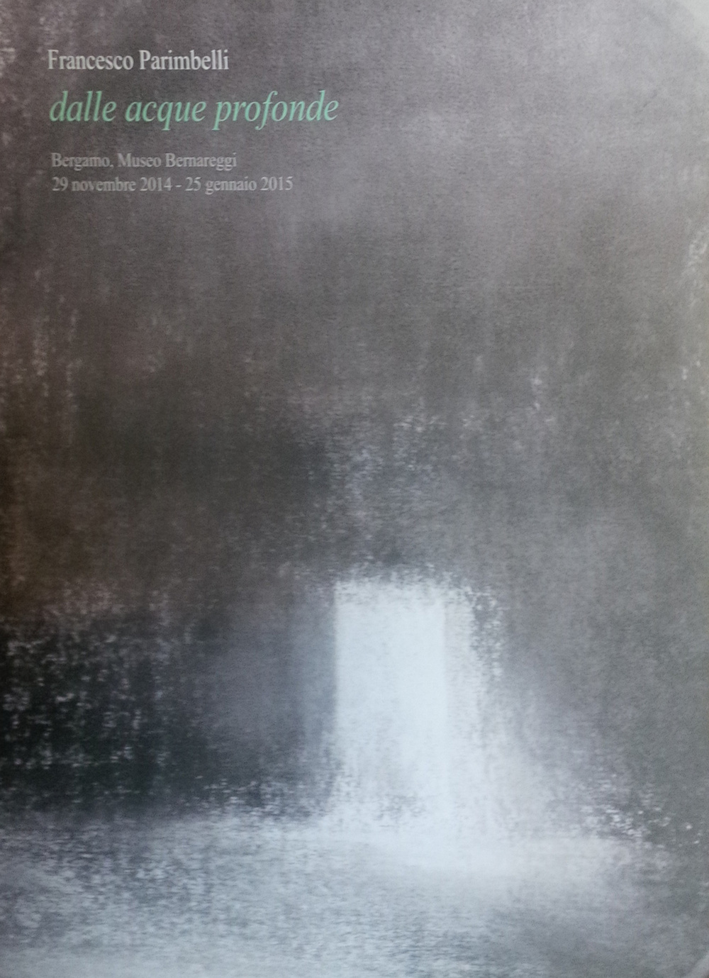Francesco Parimbelli. Dalle acque profonde
