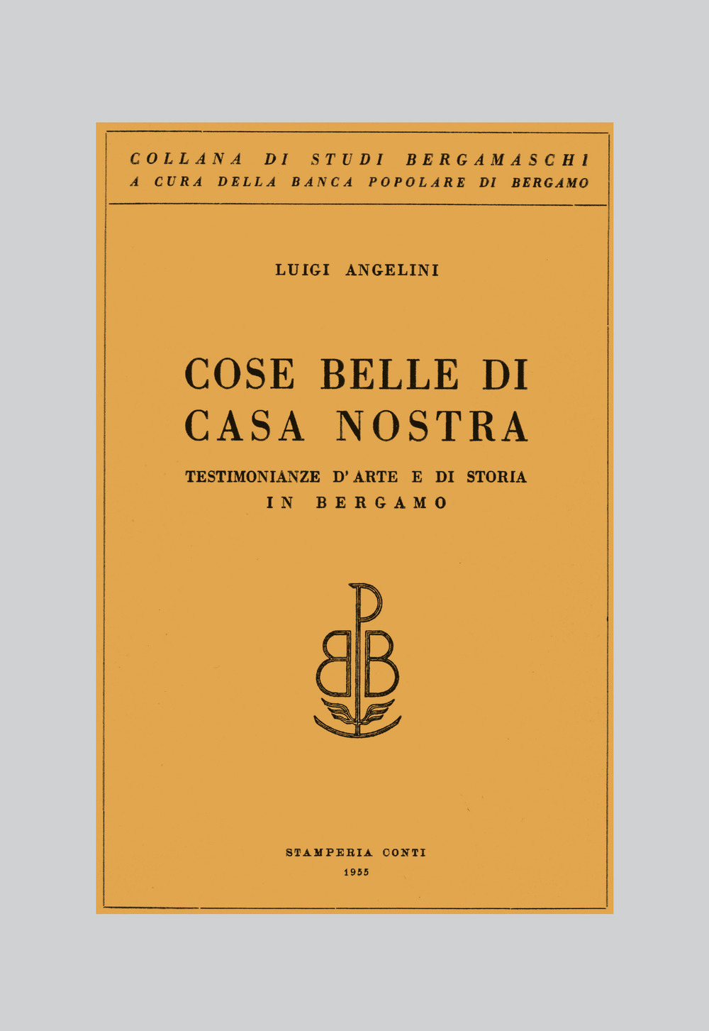 Cose belle di casa nostra. Testimonianze d'arte e di storia in Bergamo