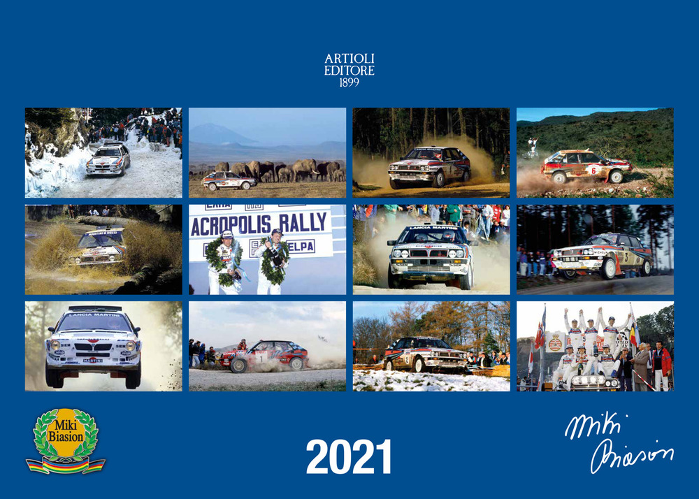 Miki Biasion. Calendario 2021