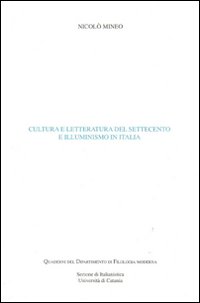 Cultura e letteratura del Settecento e illuminismo in Italia