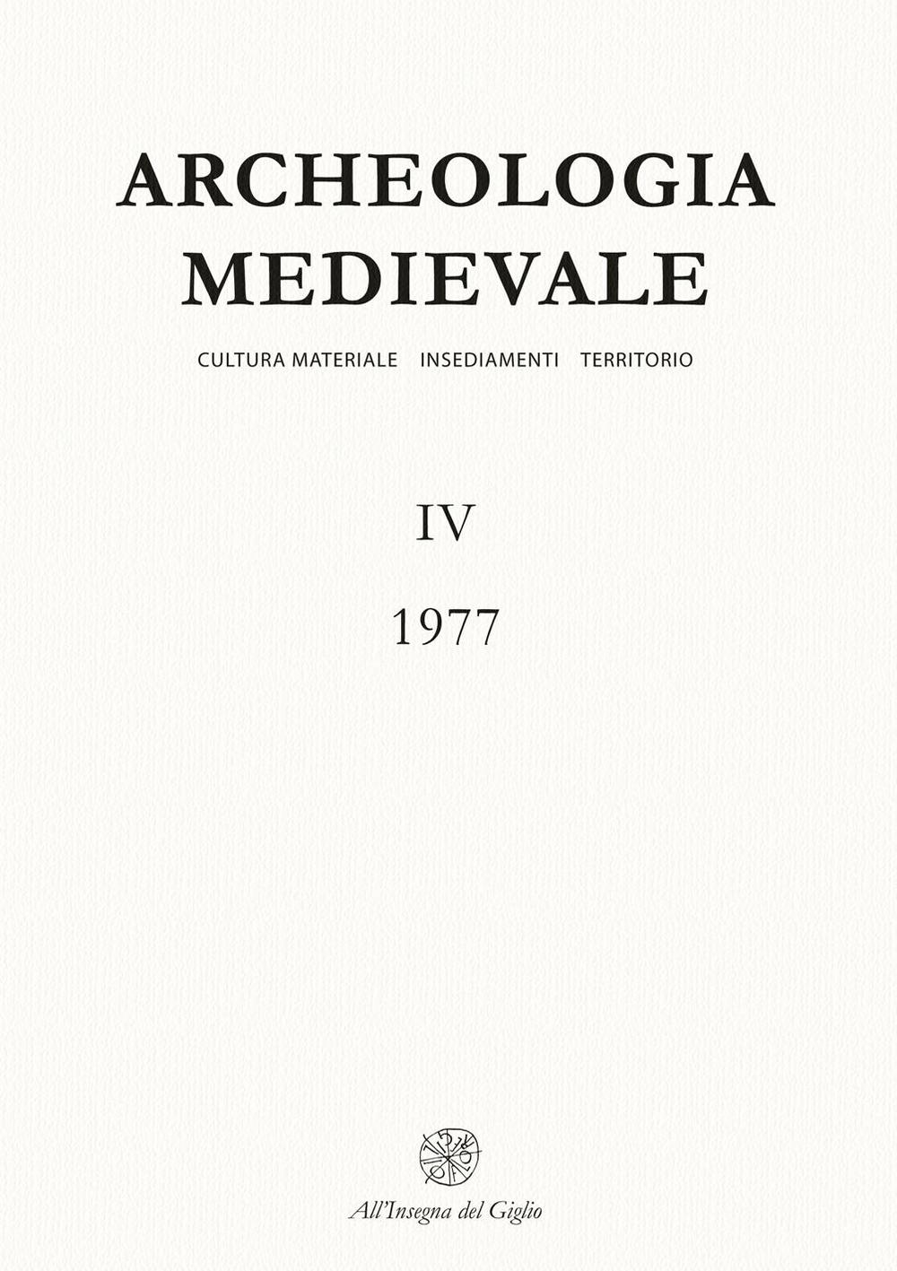 Archeologia medievale. Vol. 4