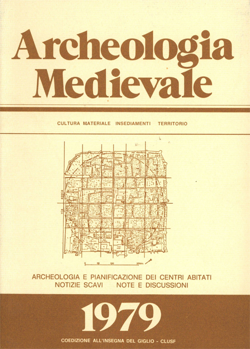 Archeologia medievale. Vol. 6