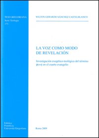 La voz como modo de revelacion