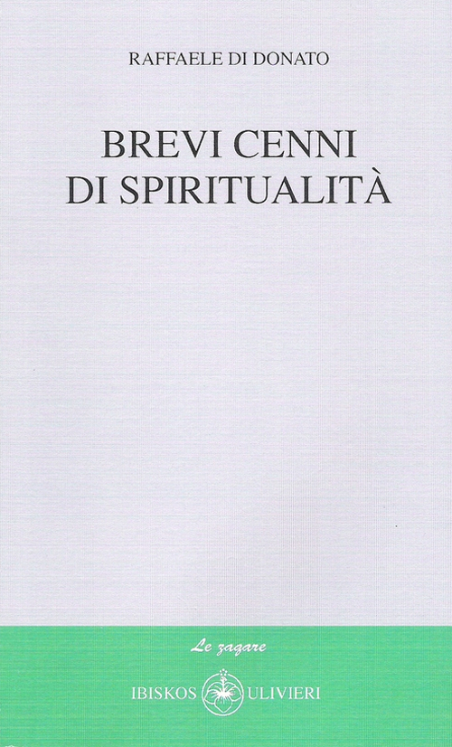 Brevi cenni di spiritualità
