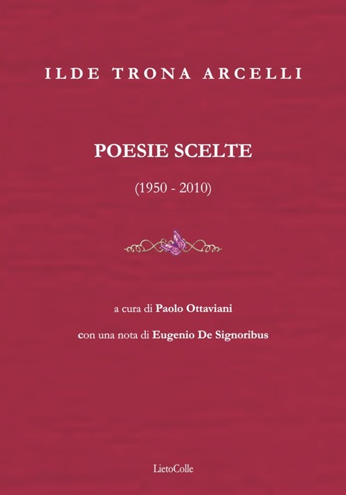 Poesie scelte (1950-2010)