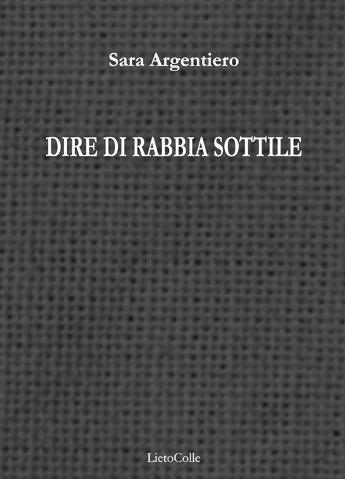 Dire di rabbia sottile