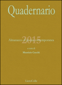 Quadernario 2015. Almanacco di poesia
