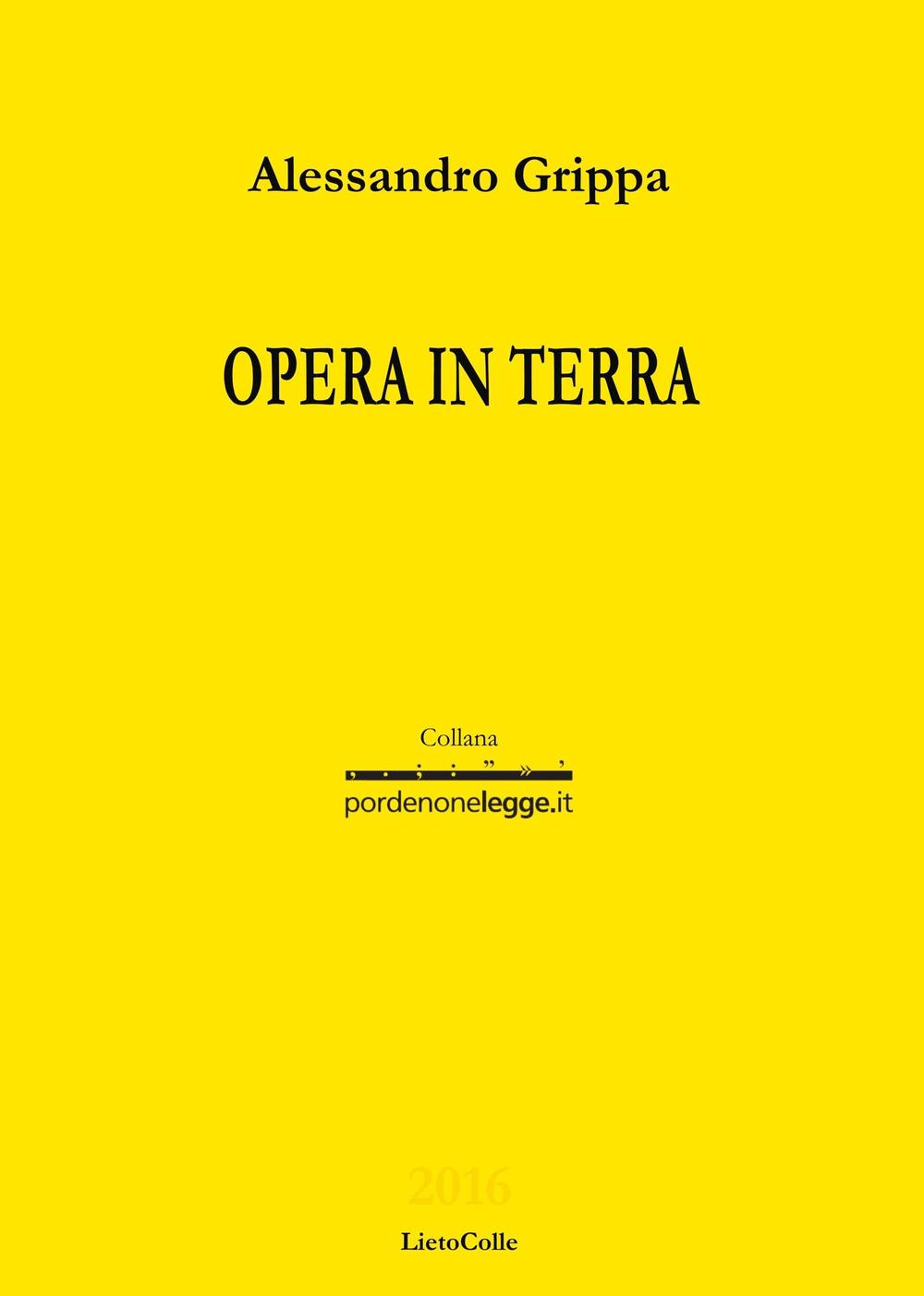 Opera in terra