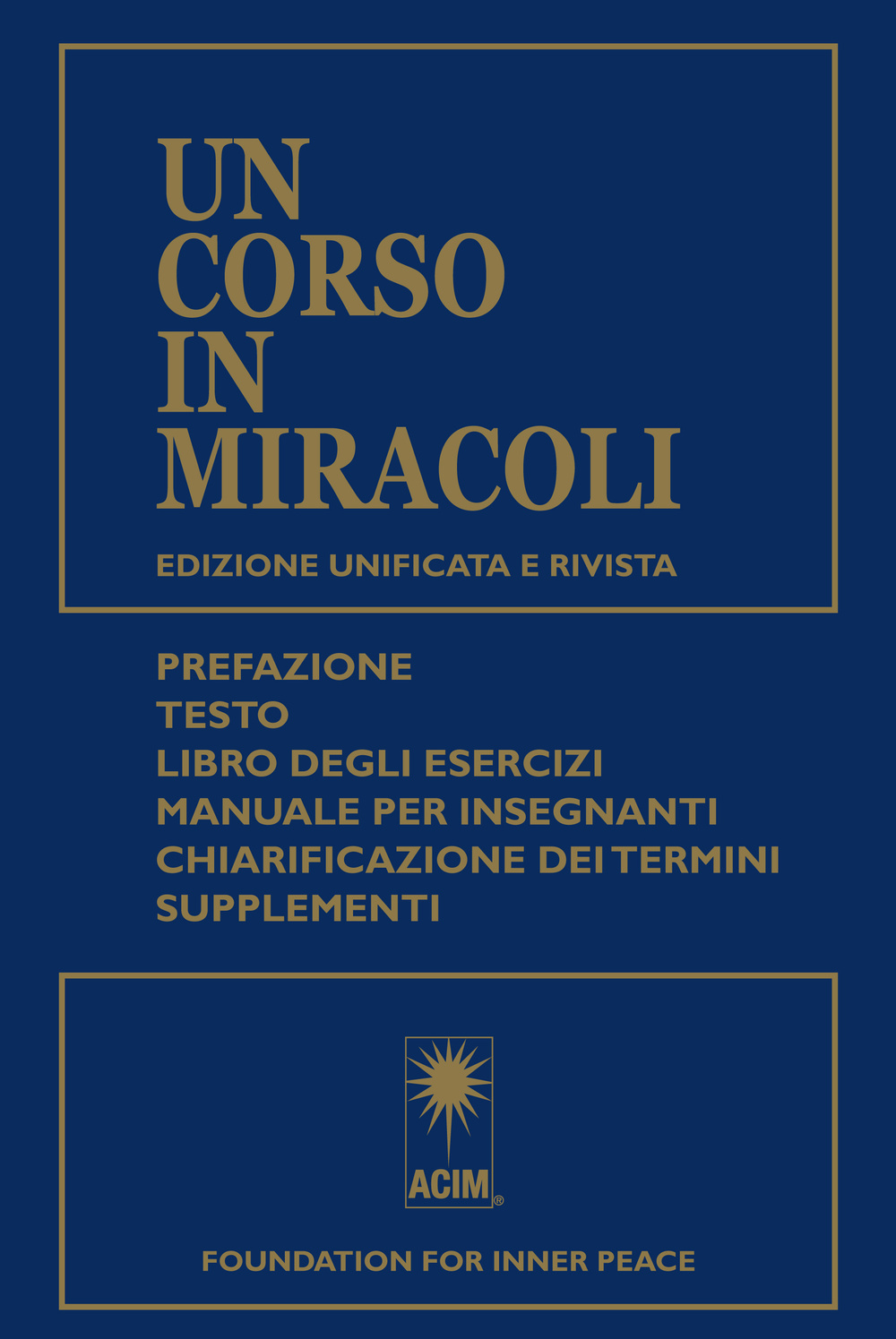 Un corso in miracoli