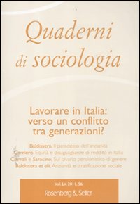 Quaderni di sociologia. Vol. 56