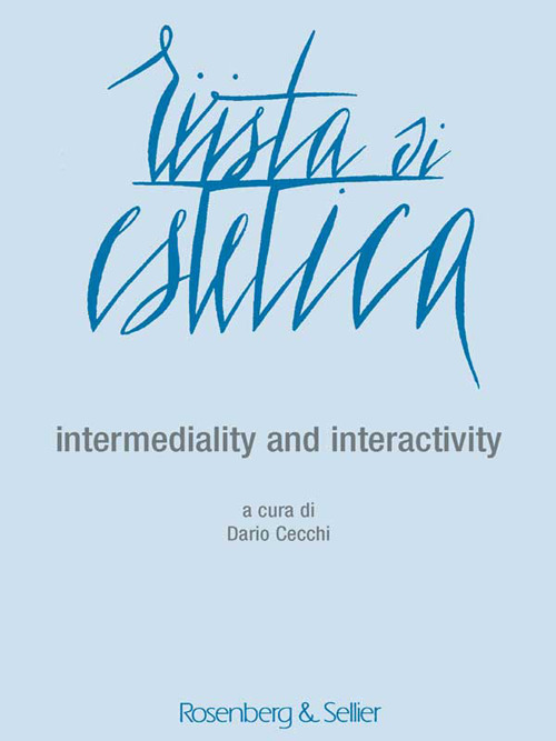 Rivista di estetica. Vol. 63: Intermediality and interactivity