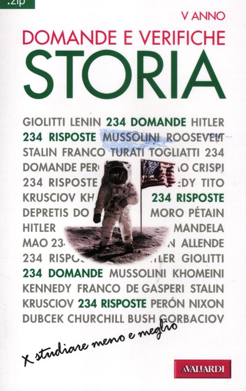 Domande e verifiche. Storia. Ottocento e Novecento