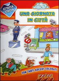 Una giornata in città. Con adesivi
