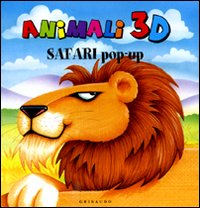 Safari pop-up. Animali 3D