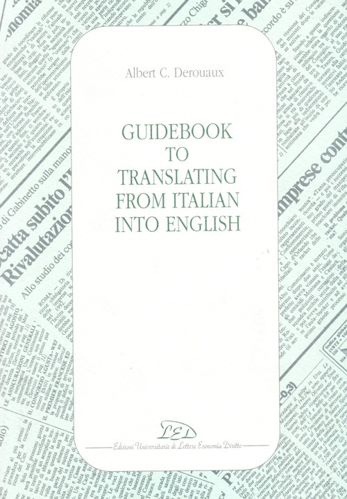 Guidebook to translating from Italian into English