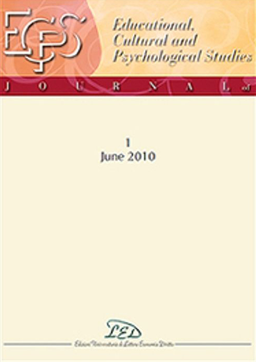 Journal of educational, cultural and psychological studies (ECPS Journal). Ediz. italiana e inglese. Vol. 1
