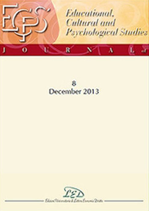 Journal of educational, cultural and psychological studies (ECPS Journal). Ediz. italiana, inglese e spagnola. Vol. 8
