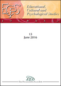 Journal of educational, cultural and psychological studies (ECPS Journal) (2016). Ediz. italiana e inglese. Vol. 13
