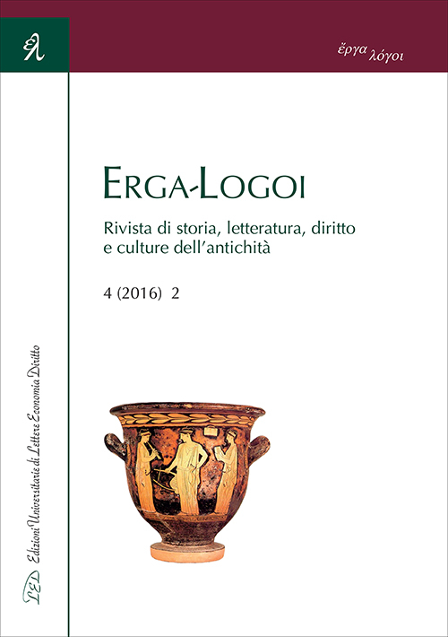 Erga-logoi. Rivista di storia, letteratura, diritto e culture dell'antichità. Vol. 2