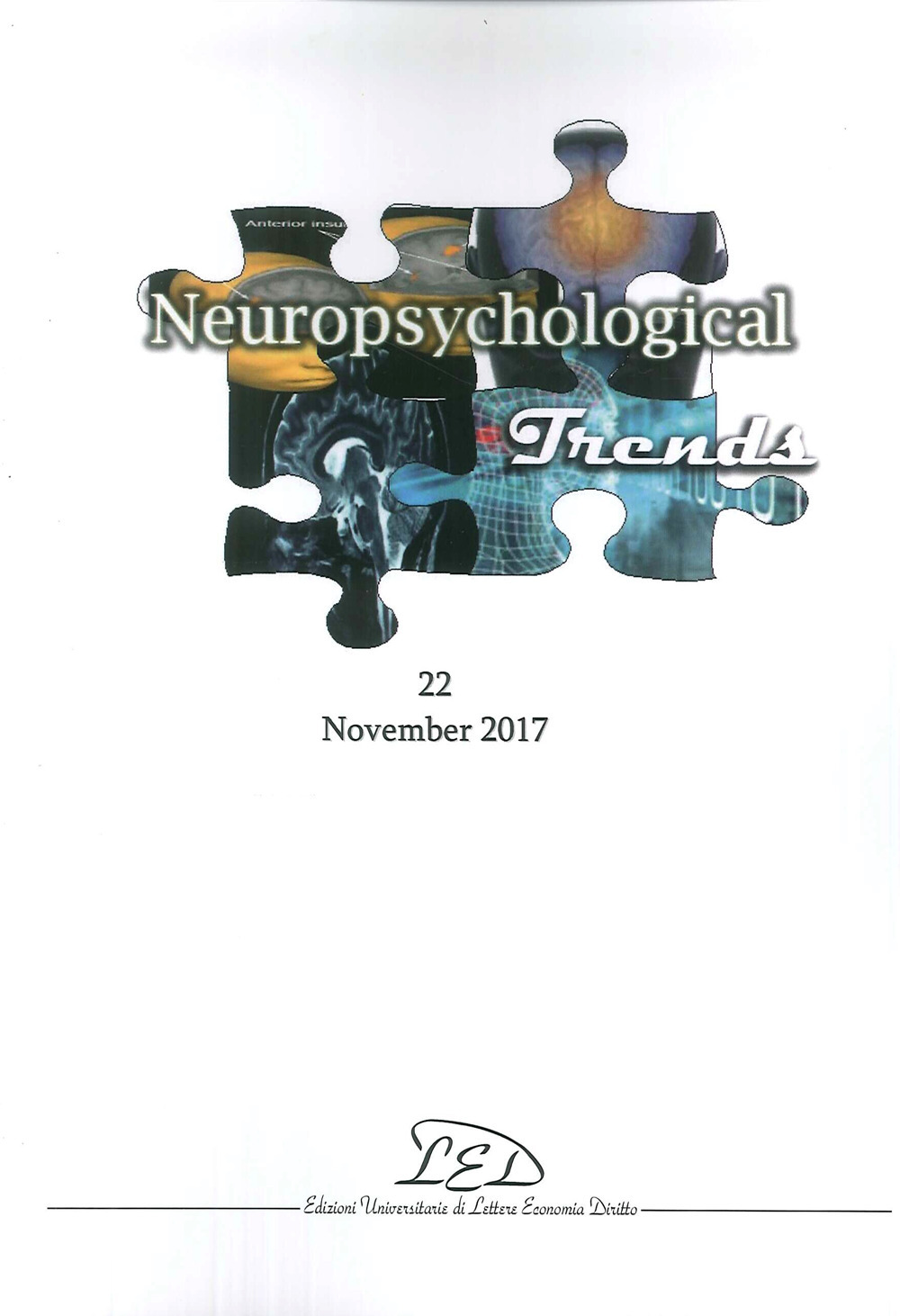 Neuropsychological Trends. Vol. 22