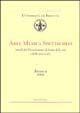 Arte, musica, spettacolo. Annali del Dipartimento di storia delle arti e dello spettacolo Università di Firenze (2001). Vol. 2
