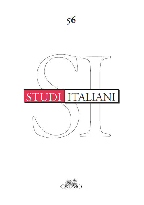 Studi italiani. Vol. 56