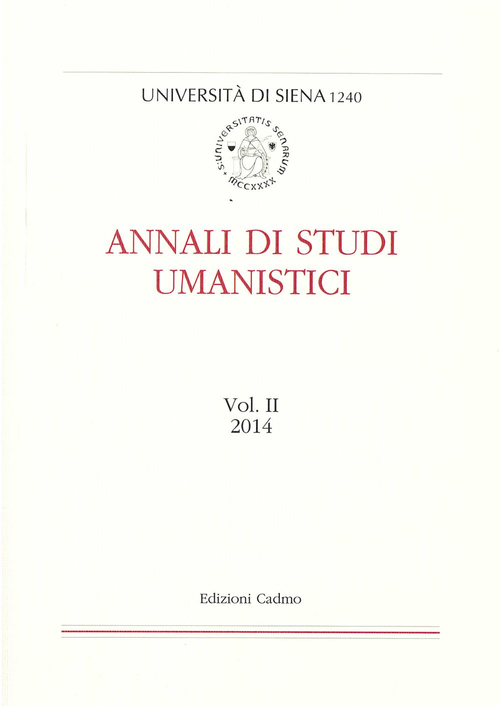 Annali di studi umanistici. Vol. 2