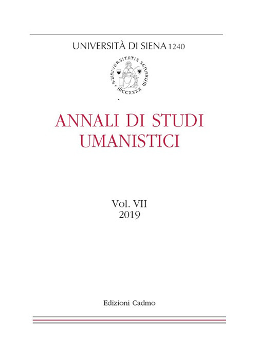 Annali di studi umanistici. Vol. 7