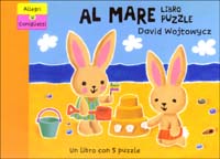 Allegri coniglietti al mare. Libro puzzle