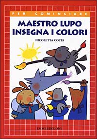 Maestro lupo insegna i colori