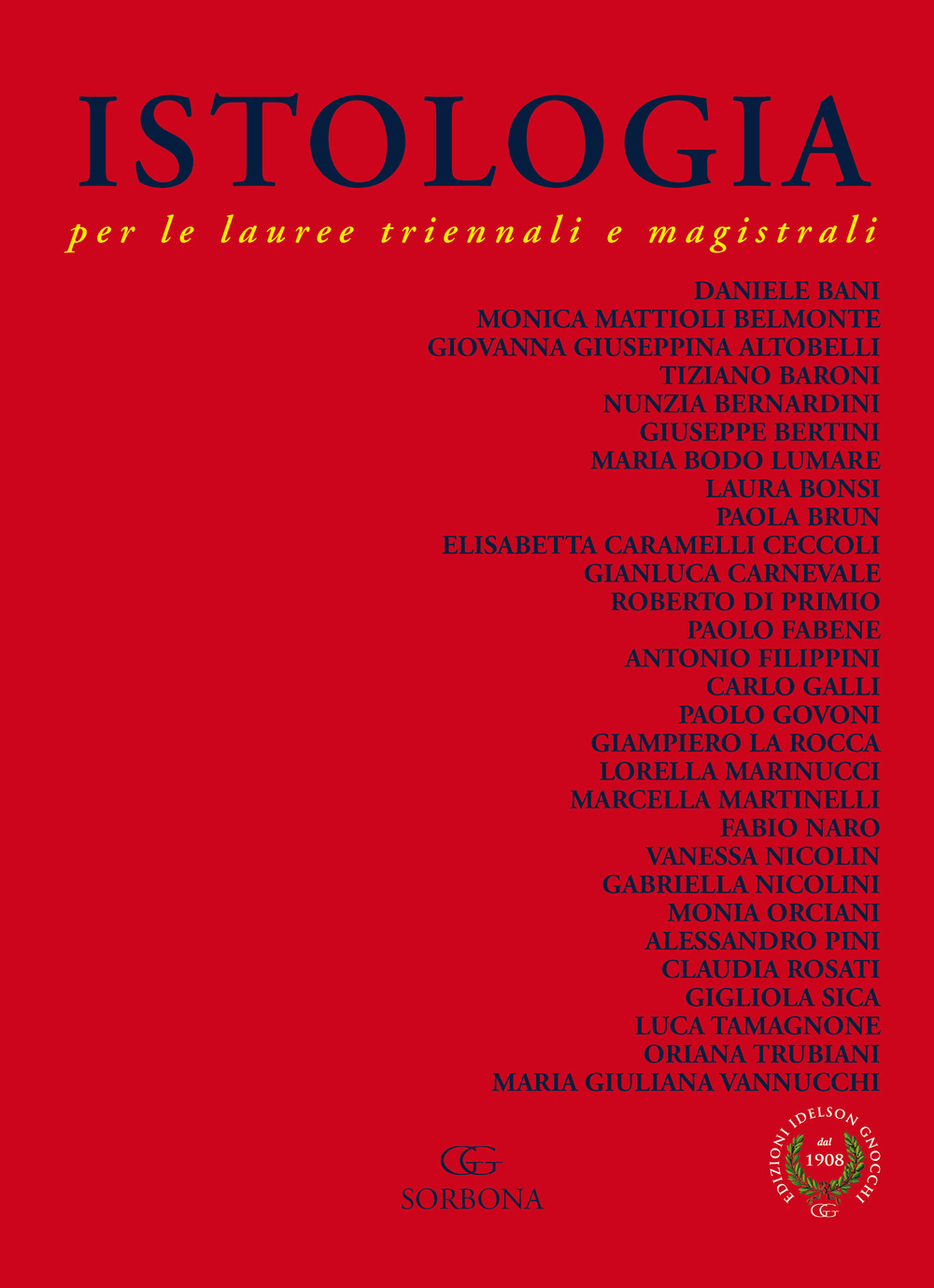 Istologia per le lauree triennali e magistrali