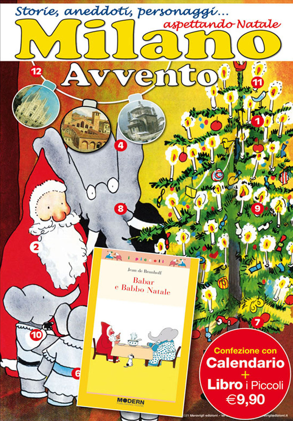 Calendario dell'Avvento Milano 2021