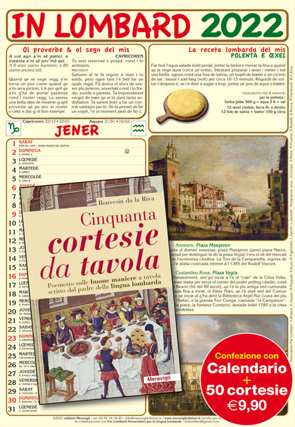 In lombard 2022-Cinquanta cortesie da tavola