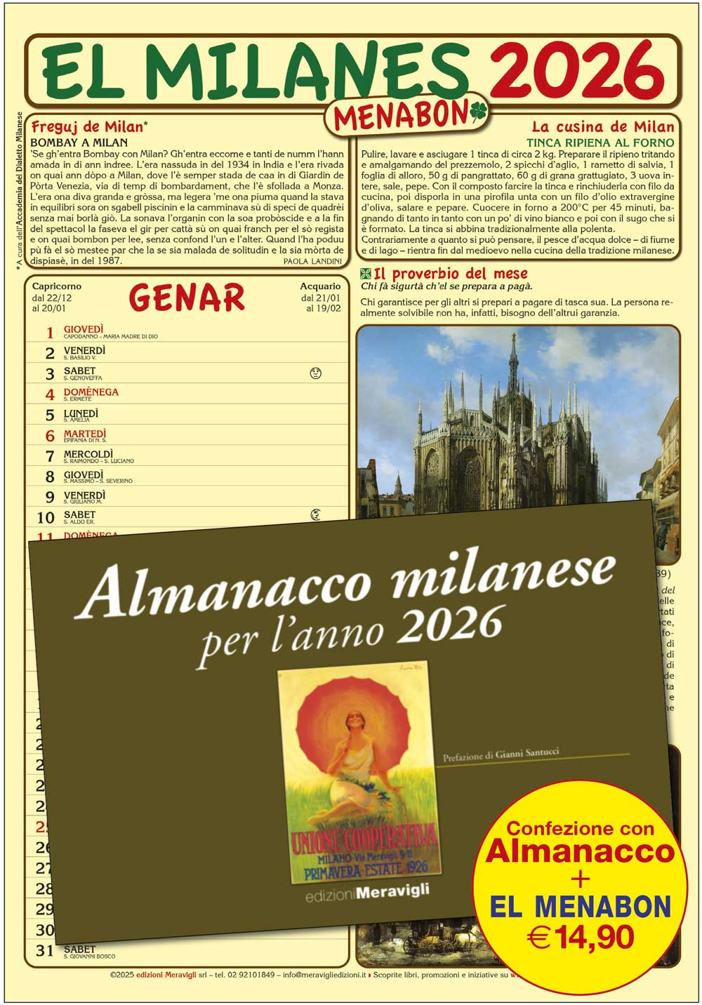 El Milanes Menabon 2026