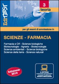 EdiTEST 3. Teoria-Farmacia, area scientifica per la preparazione ai test di ammissione