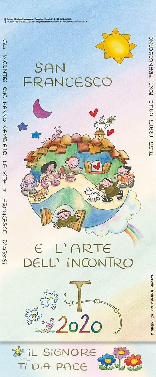 Calendario murale 2020. San Francesco e l'arte dell'incontro