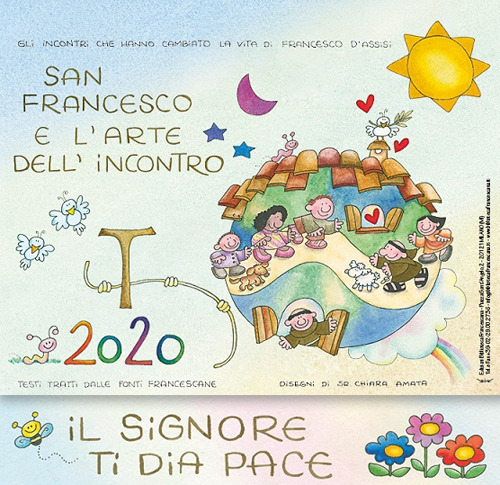 Calendario da tavolo 2020. San Francesco e l'arte dell'incontro