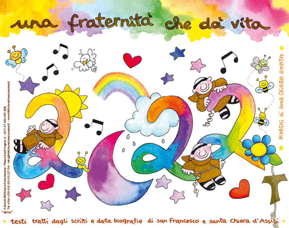 Calendario da tavolo 2022. Una fraternità che dà vita