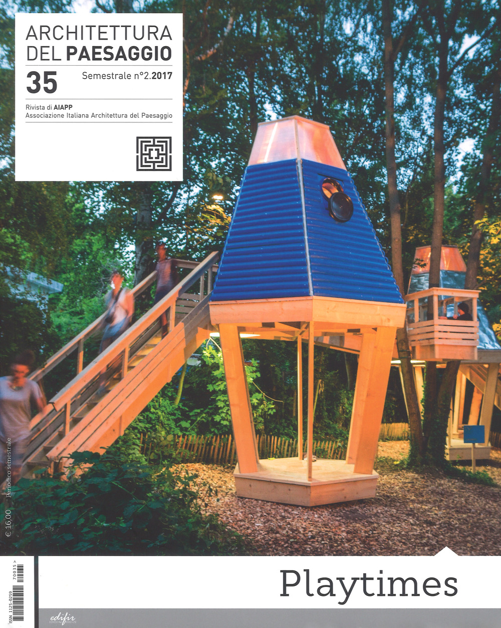Architettura del paesaggio. Rivista semestrale dell'AIAPP Associazione Italiana di Architettura del Paesaggio. Vol. 35