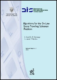 Algorithms for the on-line quota traveling salesman problem