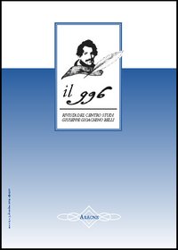 Il 996. Rivista del Centro studi «Giuseppe Gioachino Belli». Vol. 3