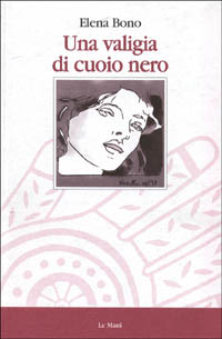 Una valigia di cuoio nero