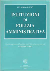 Istituzioni di polizia amministrativa