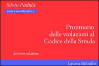 Prontuario delle violazioni al codice della strada