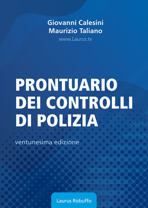 Prontuario dei controlli di polizia