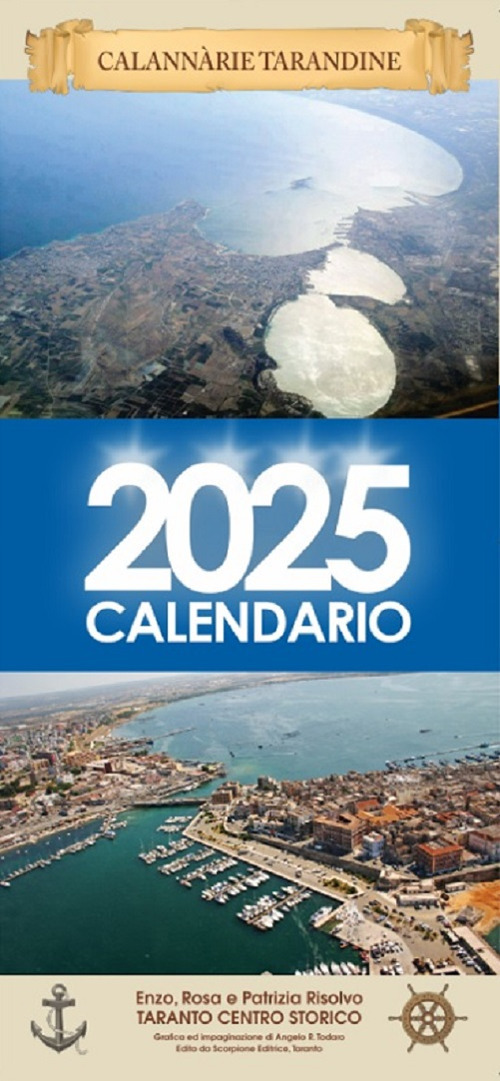 Calannarie tarandine. 2025 calendario