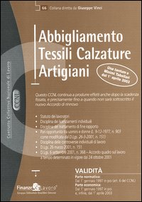 Abbigliamento tessile e calzature artigiani