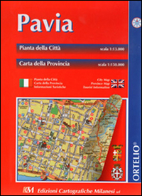 Pavia. Carta della città e della provincia