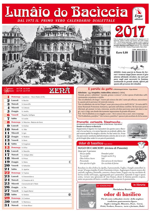 Lunaio do Baciccia 2017